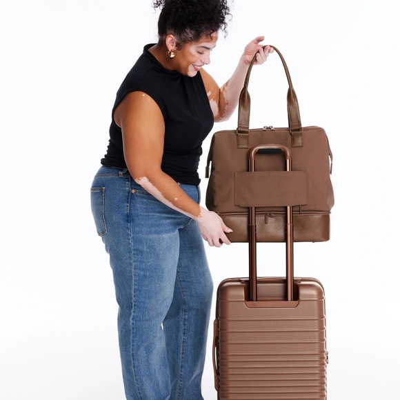 BEIS MINI CONVERTABLE WEEKENDER IN MAPLE - Picture 10 of 11